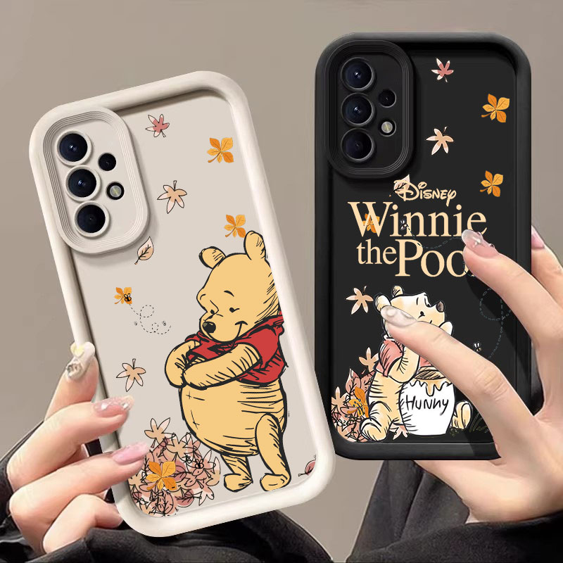 Phone Cases Galaxy A16 5G - Autumn Winnie The Pooh Leaves Case