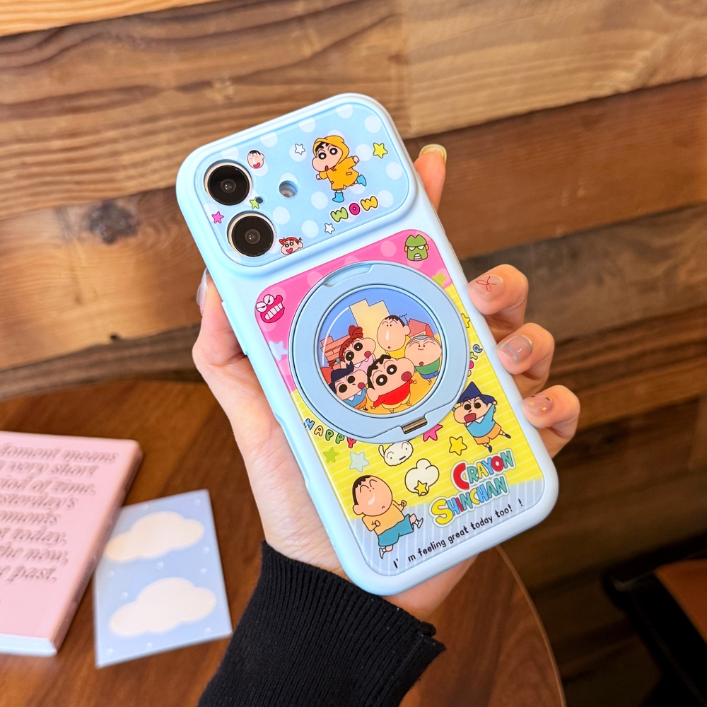 Phone Cases Japanese - Cute Cartoon Japan Anime Crayon Shin-chan