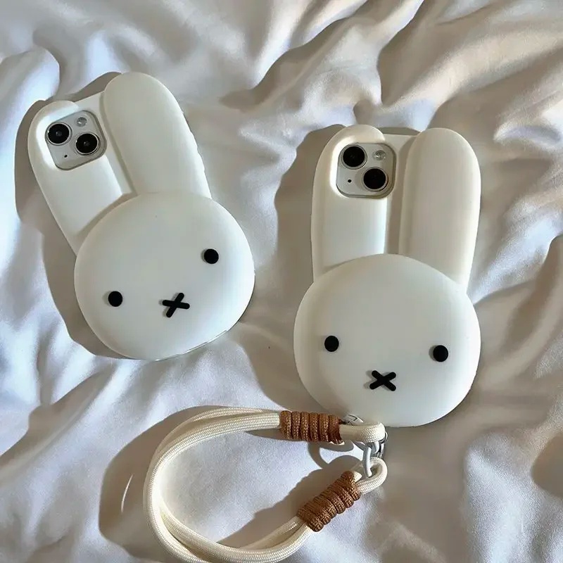Phone Cases Quirky - Funny Cartoon Cute long ear Miffy