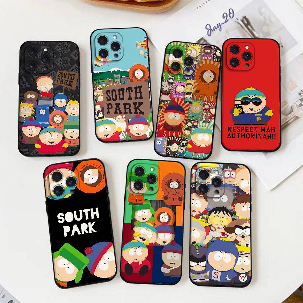 Phone Cases Quirky - Cartoon Funny S-South-P-Park Phone Case For