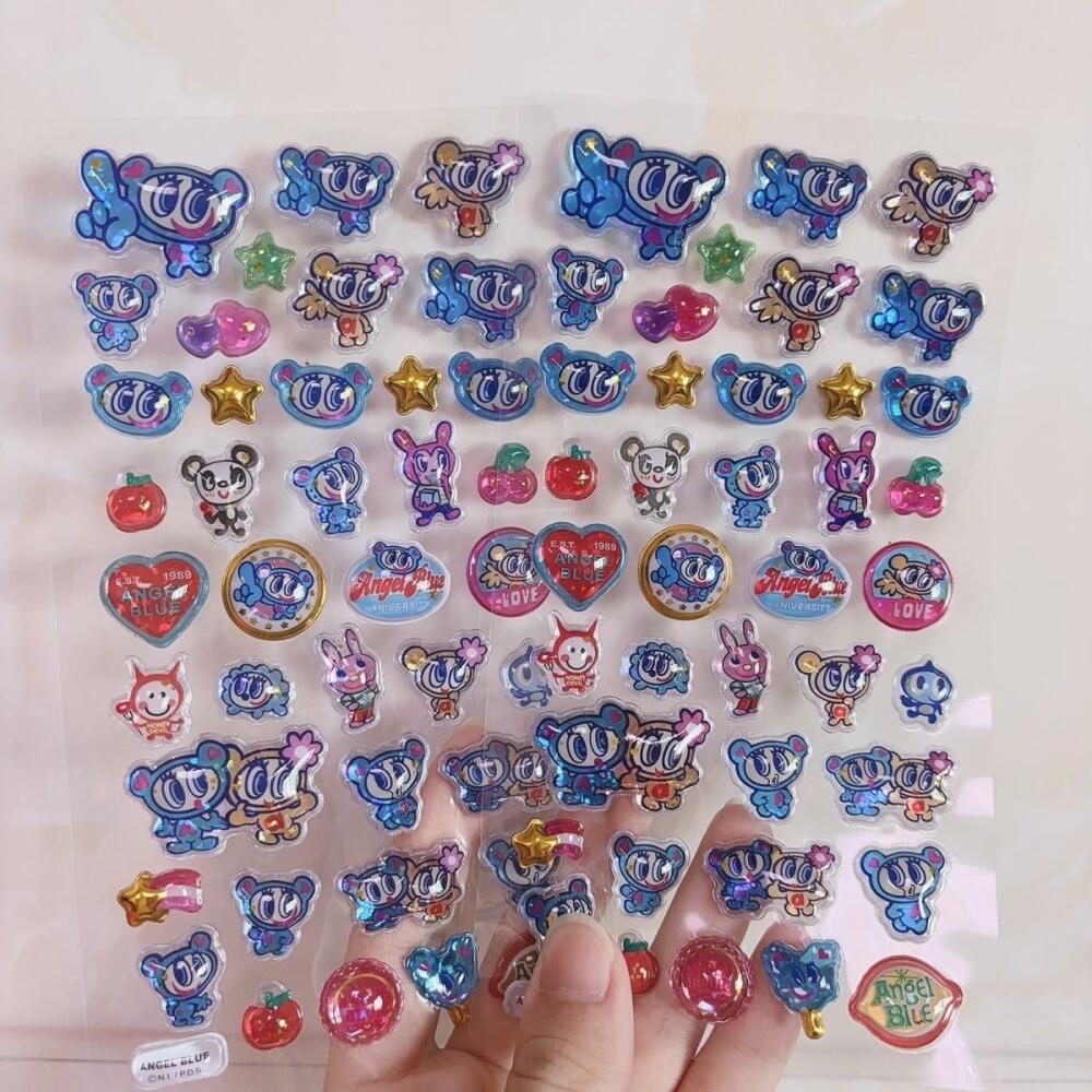 Phone Cases Japanese - New Japanese Cartoon Angel Blue Jelly