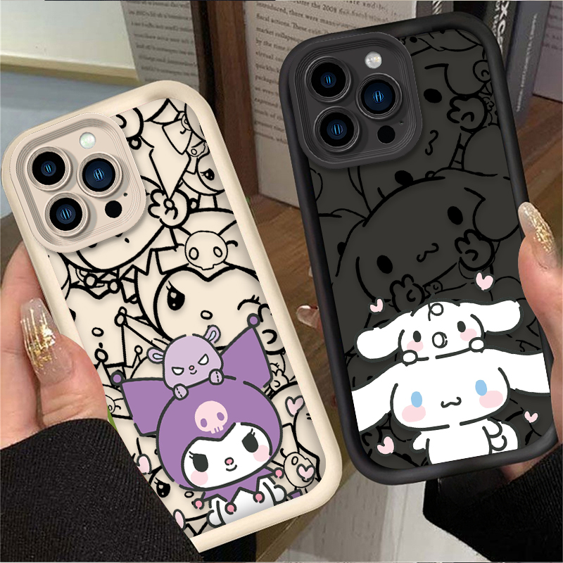 Phone Cases Iphone 16 - Cinnamoroll Kuromi Fashion Case for IPhone