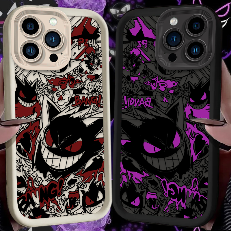 Phone Cases Iphone - P-Pokemon Gengar Graffiti Phone Case for