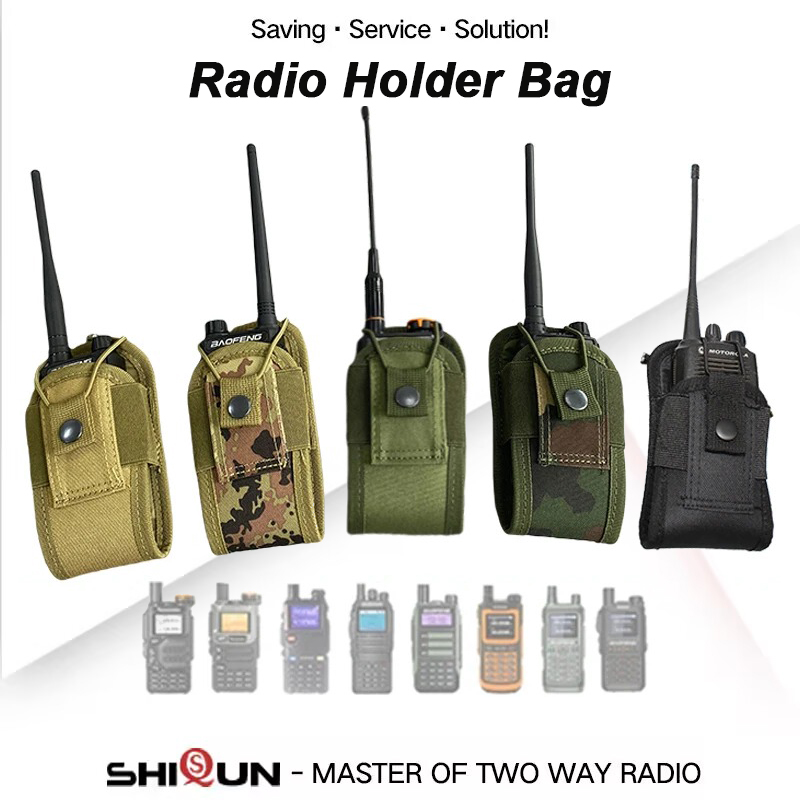 Military Grade Case - MSC 20H Tactical Molle Handheld Radio