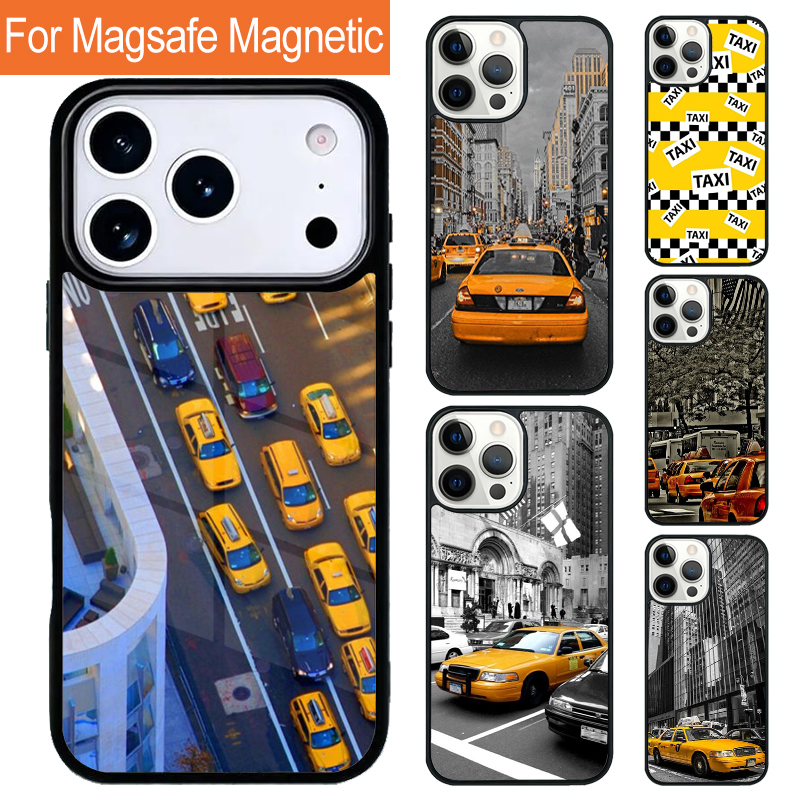 Phone Cases Nyc - NYC Yellow Taxi Cabs Magnetic Wireless
