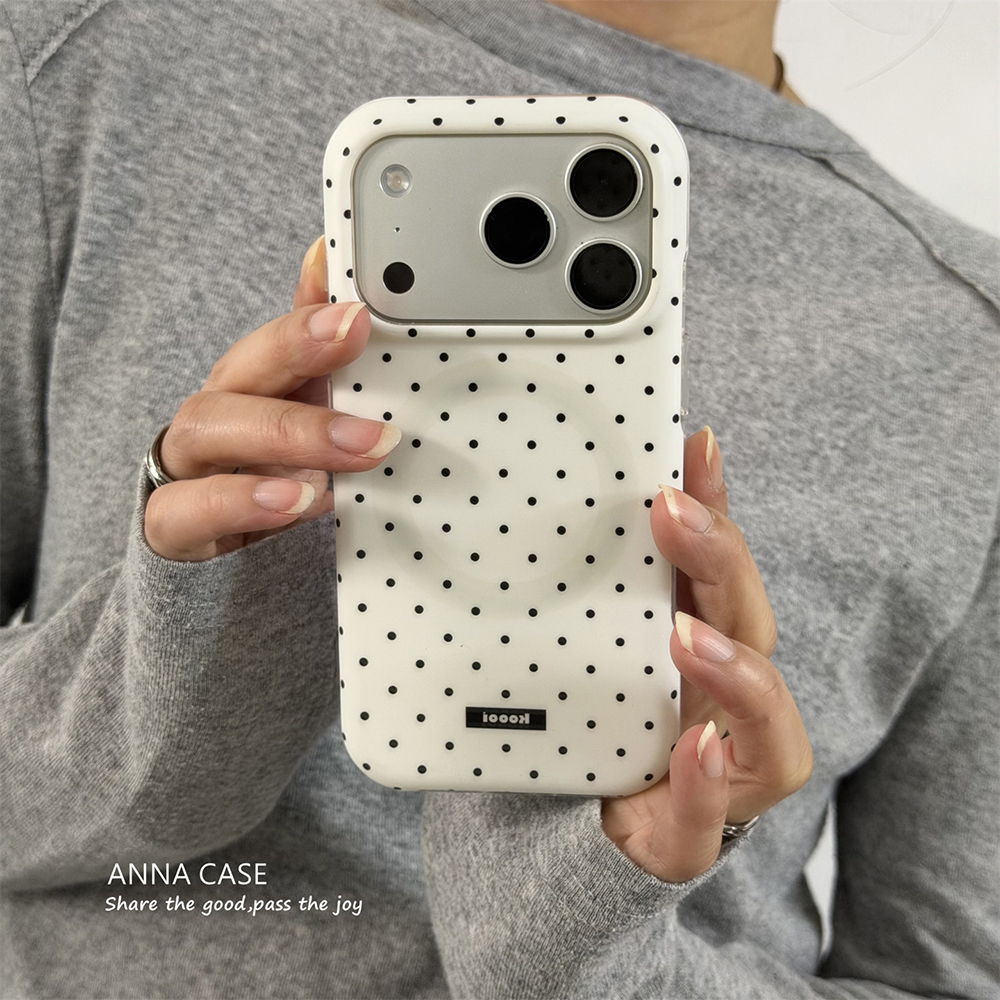 Phone Cases Uk - Cute INS Polka Dot Small Fresh