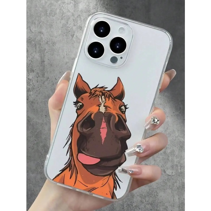 Funny Goofy Horse Face Phone C - مراجعة Phone Cases Quirky وسعره