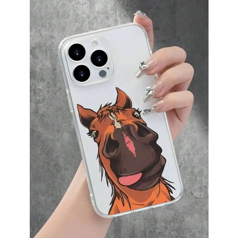 Funny Goofy Horse Face Phone C - مراجعة Phone Cases Quirky وسعره