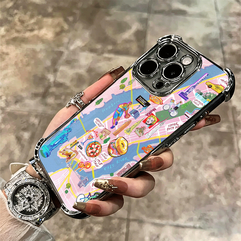 NYC New York City Plating Phon - مراجعة Phone Cases Nyc وسعره