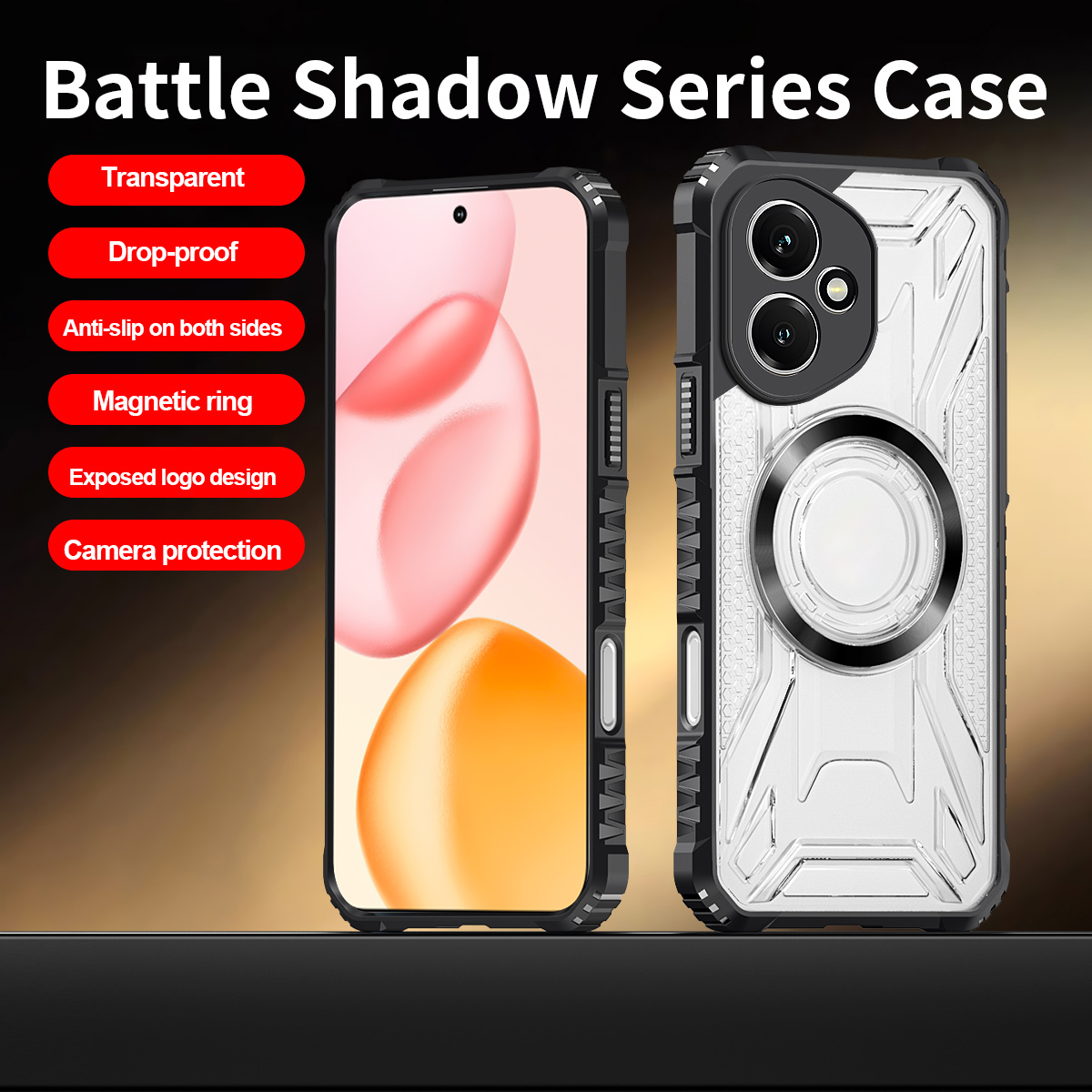 Luxury Clear Magnetic For Mags - مراجعة Military Grade Case وسعره