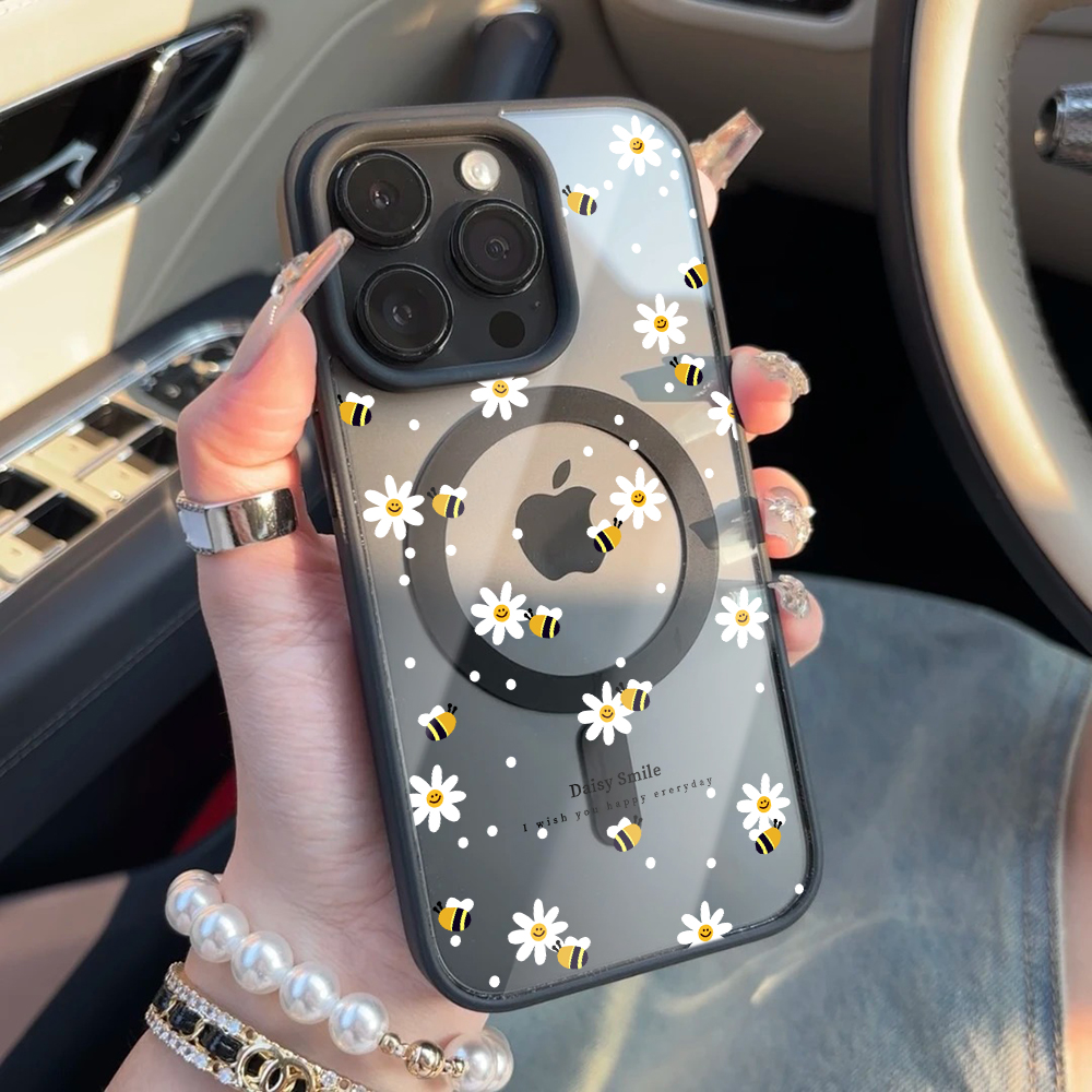 Fresh Daisy Bee Phone Case For - مراجعة Phone Cases Iphone 16 وسعره