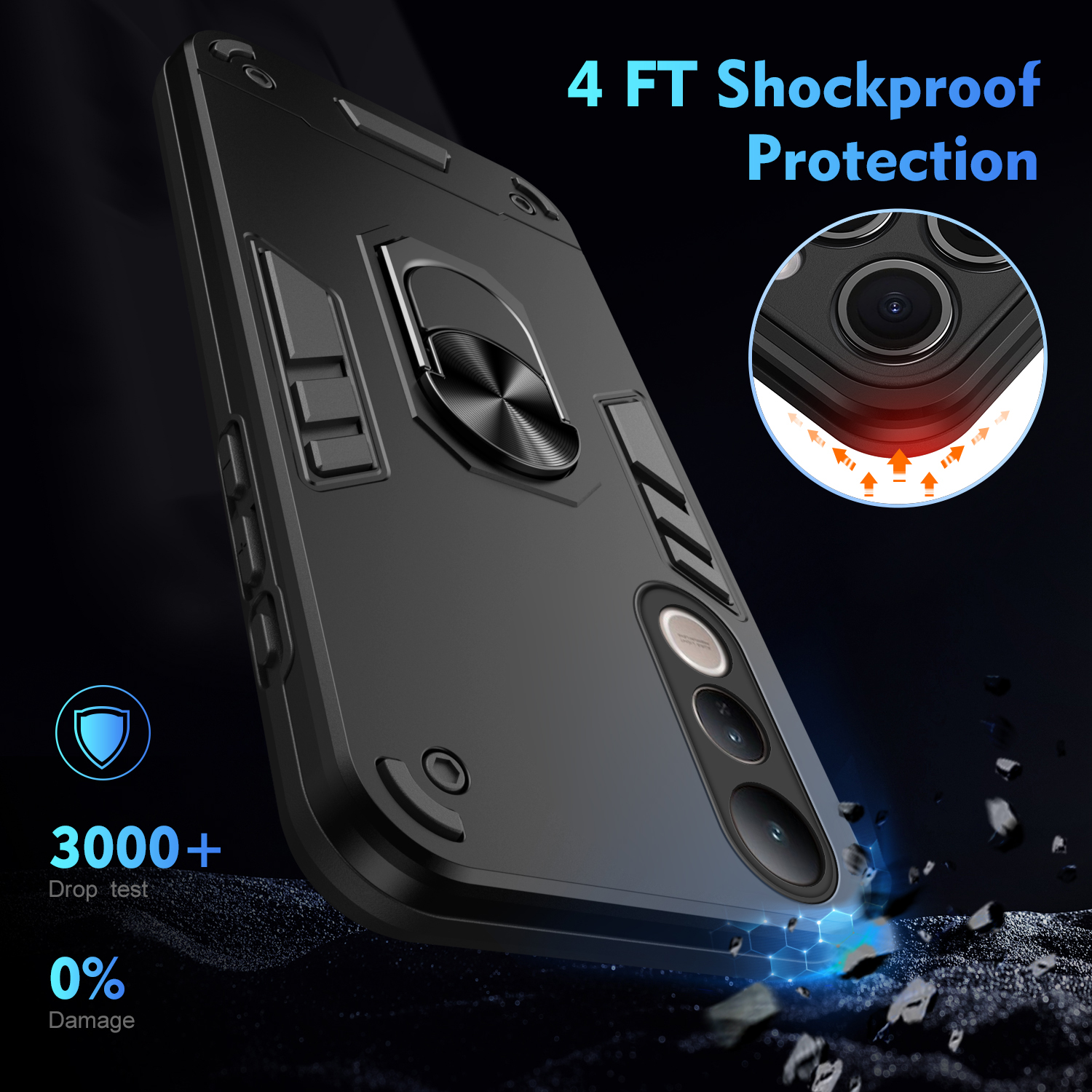 Military Grade Case for Vivo V - مراجعة Military Grade Case وسعره