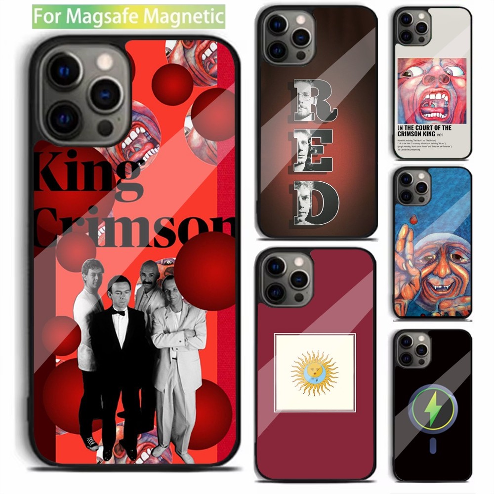 Red C-Crimson King Band Phone  - مراجعة Phone Cases Pinterest وسعره