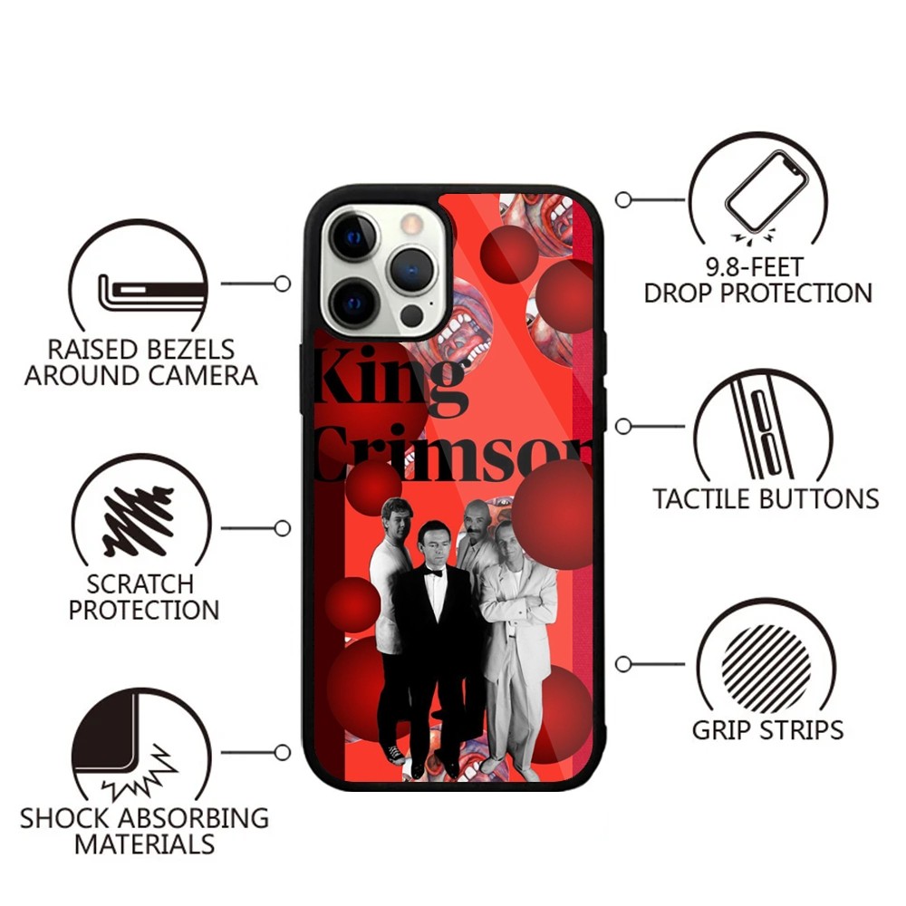Red C-Crimson King Band Phone  - مراجعة Phone Cases Pinterest وسعره