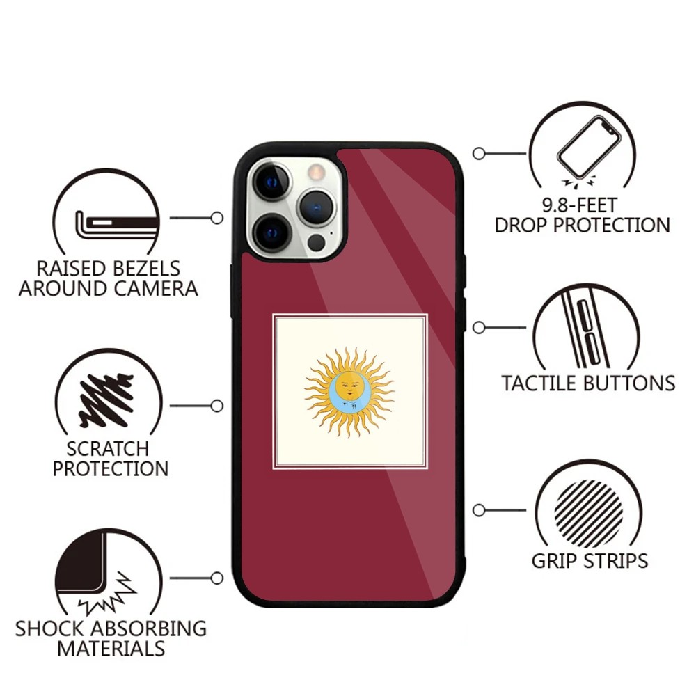 Red C-Crimson King Band Phone  - مراجعة Phone Cases Pinterest وسعره