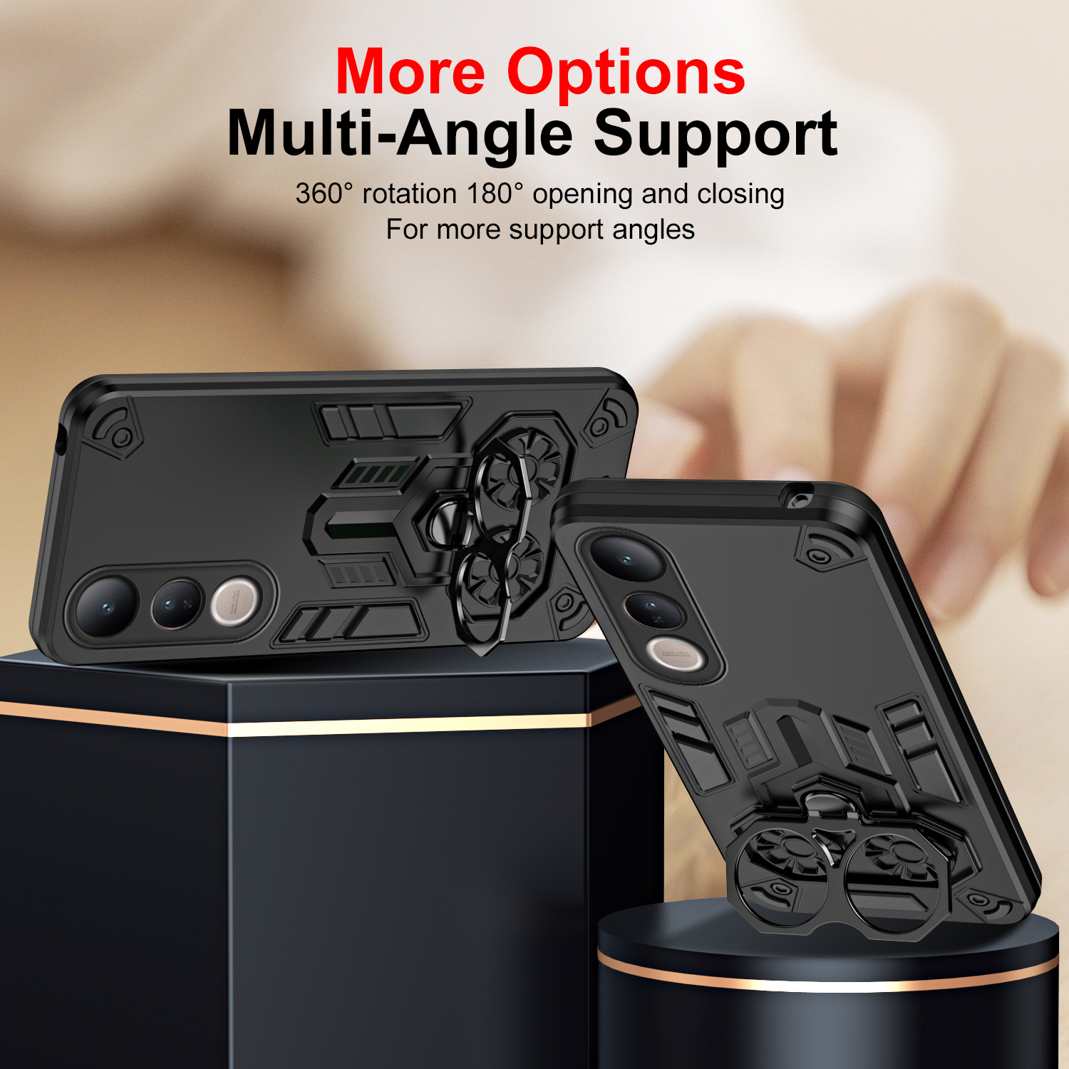 Case for Vivo V50 Lite 5G V50e - مراجعة Military Grade Case وسعره