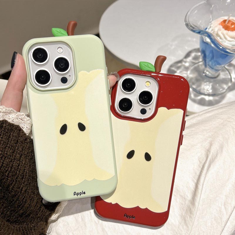 2026 Cute Bitten Apple Core Ph - مراجعة Phone Cases Quirky وسعره