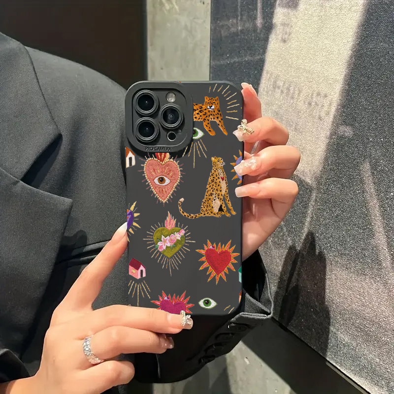 Floral Leopard Eyes Phone Case - مراجعة Phone Cases Arc وسعره