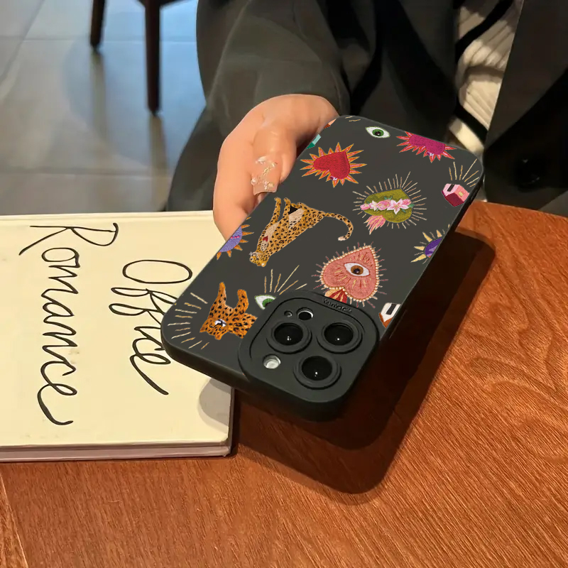 Floral Leopard Eyes Phone Case - مراجعة Phone Cases Arc وسعره