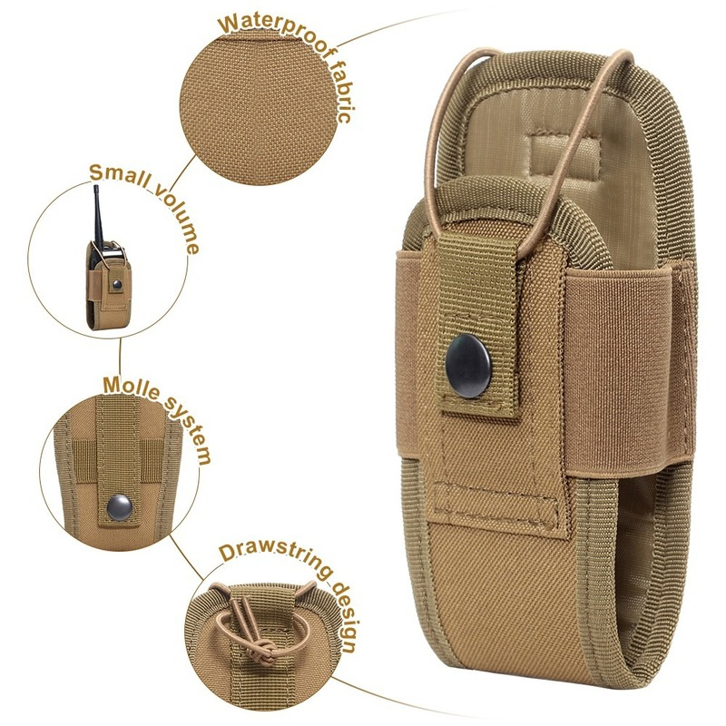 Tactical Walkie Talkie Carry B - مراجعة Military Grade Case وسعره