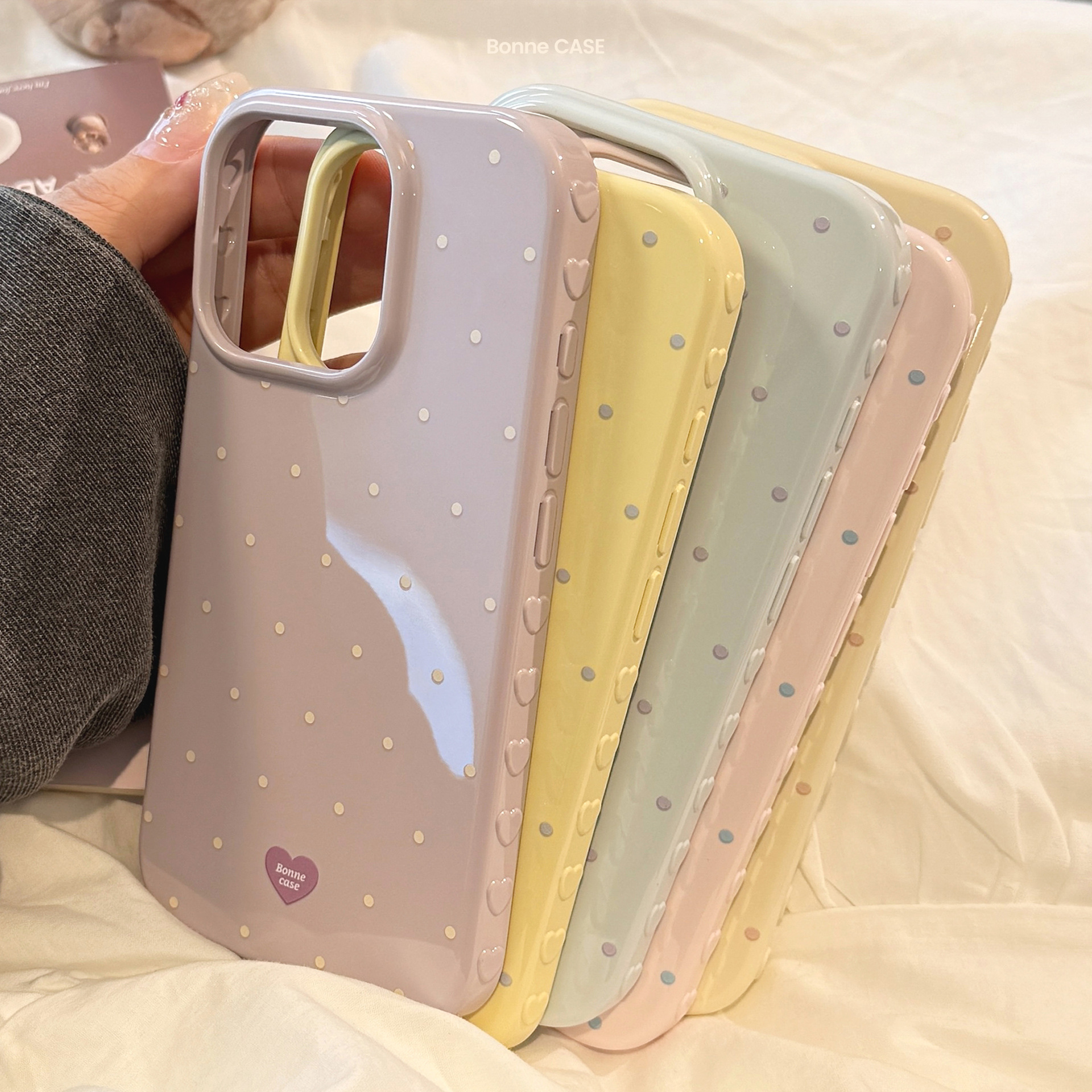 Korean Full Screen Candy Color - مراجعة Phone Cases Korean وسعره