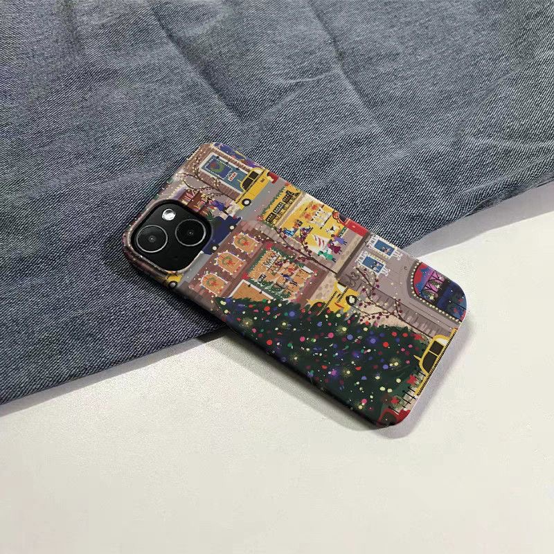 Christmas City Street Festive  - مراجعة Phone Cases Nyc وسعره