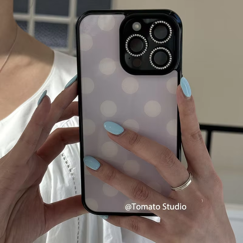 Korean Ins Fashion Purple Polk - مراجعة Phone Cases Korean وسعره
