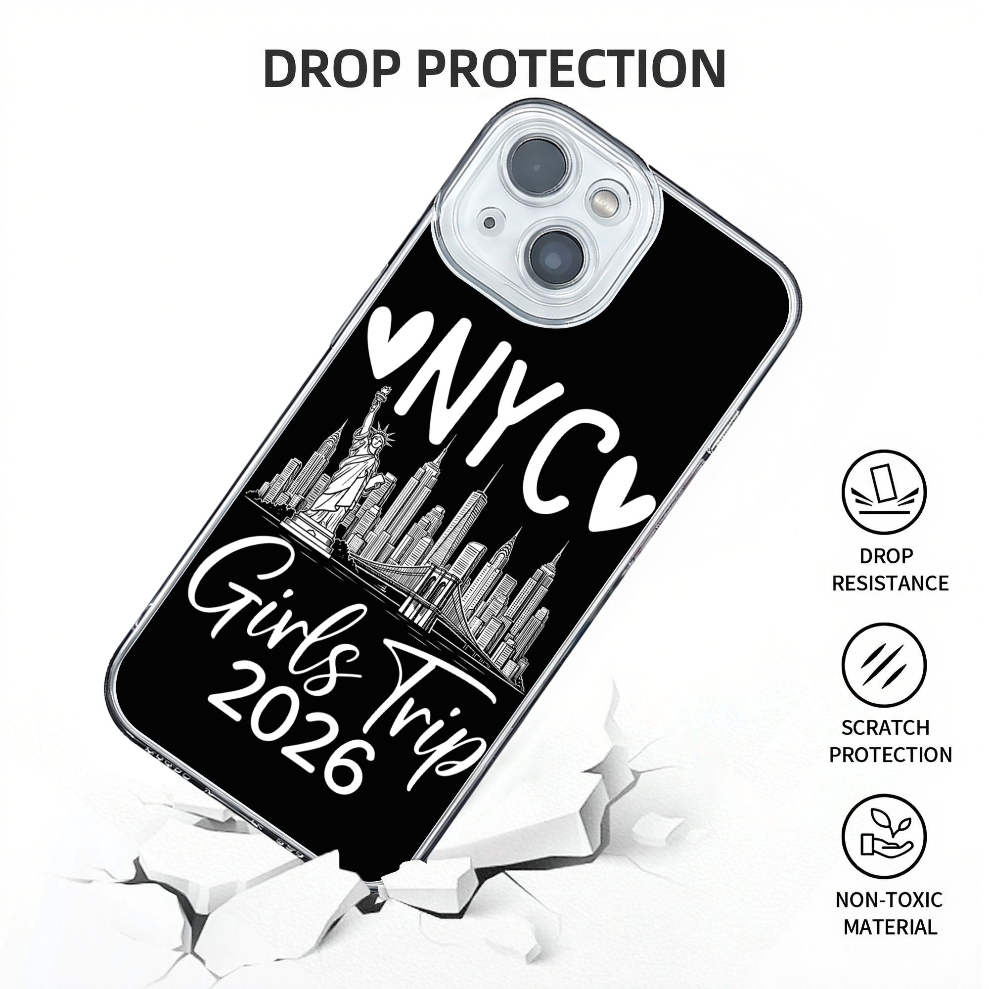 New Armor Bumper Girls Trip NY - مراجعة Phone Cases Nyc وسعره
