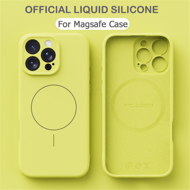 Magnetic Liquid Soft Silicone  - مراجعة Phone Cases Arc وسعره