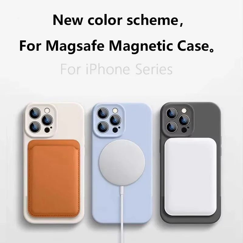 Magnetic Liquid Soft Silicone  - مراجعة Phone Cases Arc وسعره