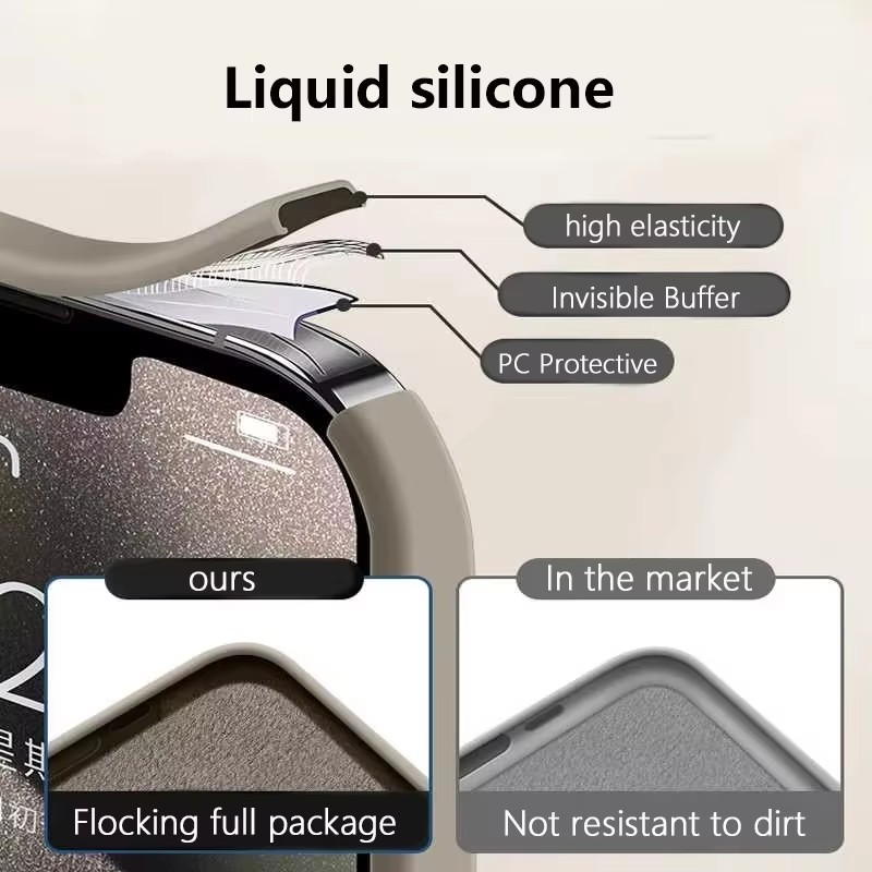Magnetic Liquid Soft Silicone  - مراجعة Phone Cases Arc وسعره