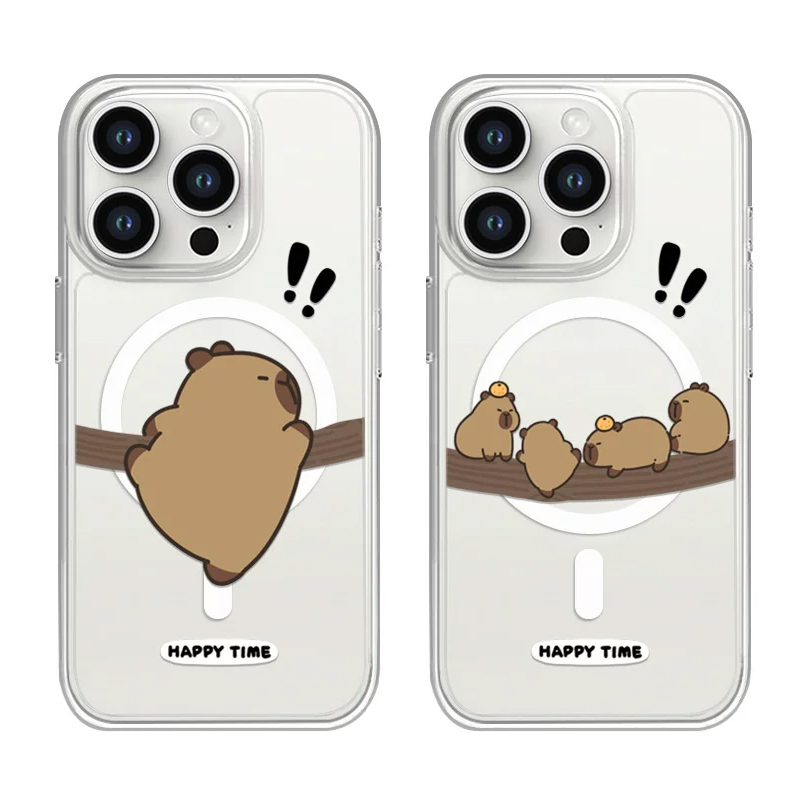 Cute Funny Tree Climbing Capib - مراجعة Phone Cases Quirky وسعره