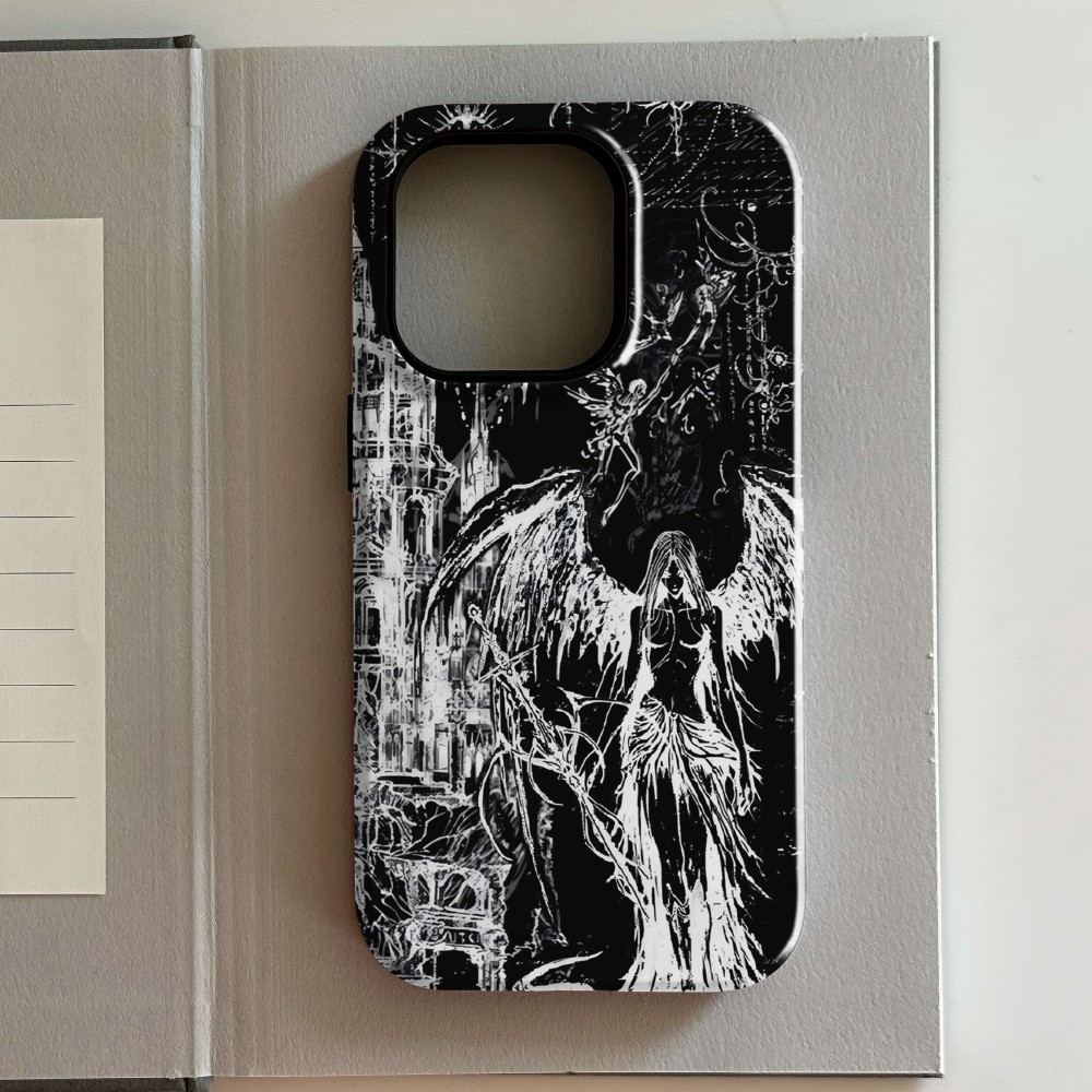 Luxury Gothic Style Cross Patt - مراجعة Phone Cases Arc وسعره