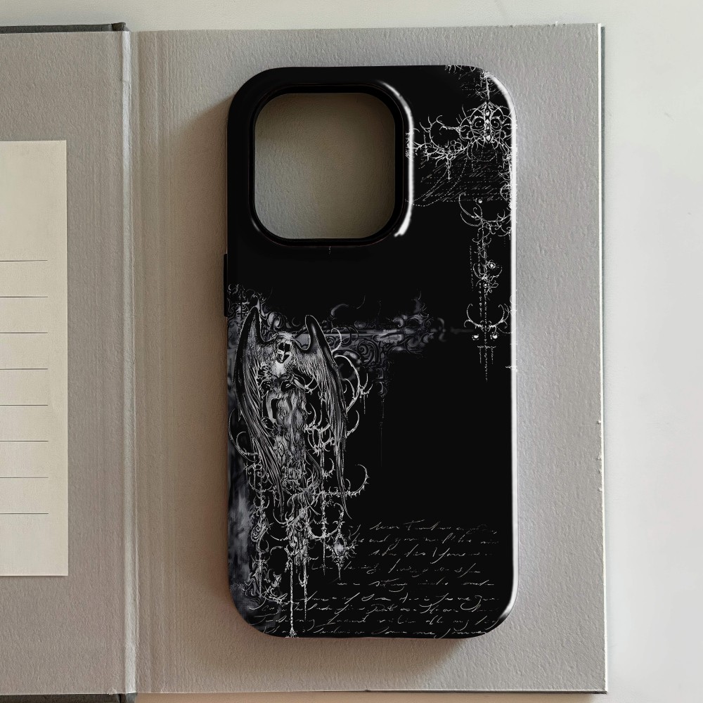 Luxury Gothic Style Cross Patt - مراجعة Phone Cases Arc وسعره