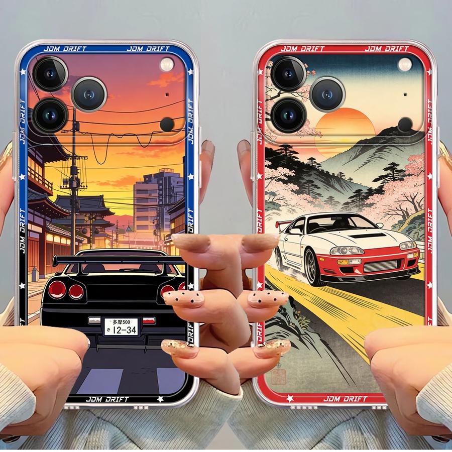 Japanese JDM Drift Car Case fo - مراجعة Phone Cases Japanese وسعره