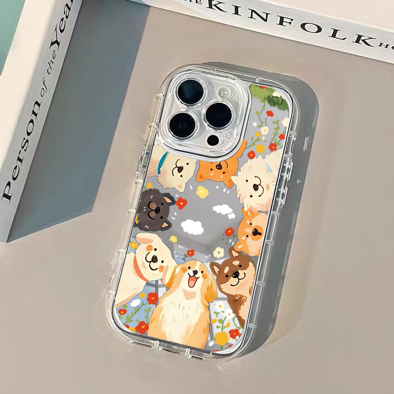 Cartoon Funny Puppy Phone Case - مراجعة Phone Cases Quirky وسعره