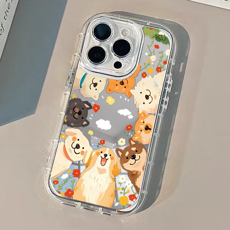 Cartoon Funny Puppy Phone Case - مراجعة Phone Cases Quirky وسعره