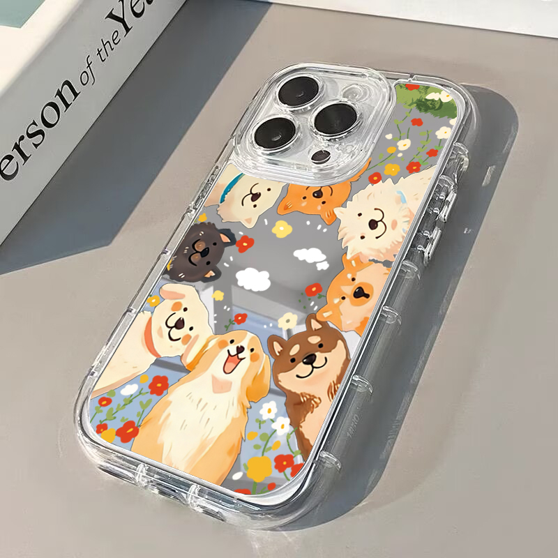 Cartoon Funny Puppy Phone Case - مراجعة Phone Cases Quirky وسعره