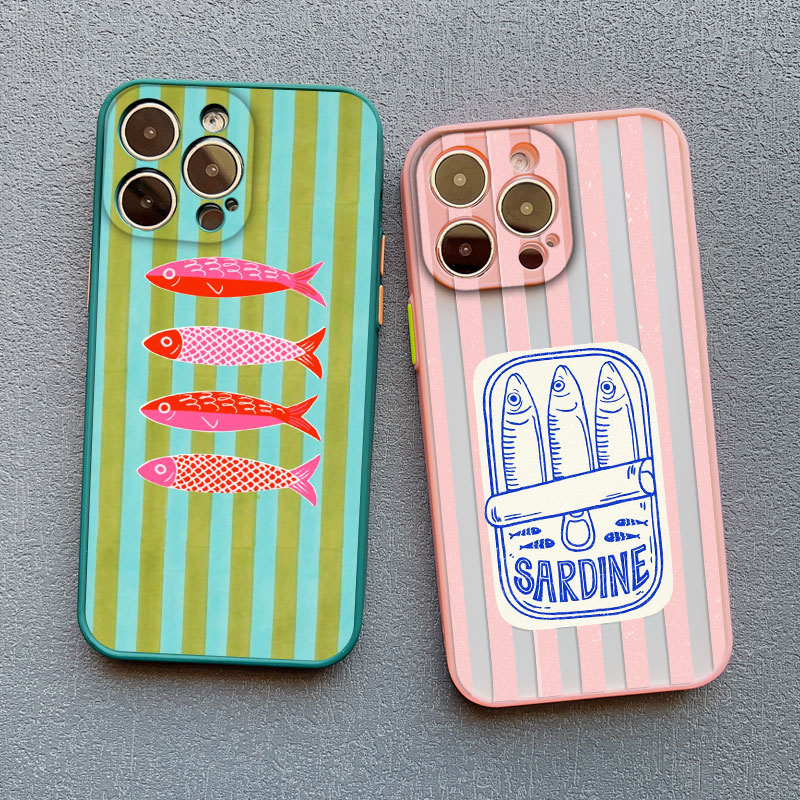 Sardines Color Fish Funny Phon - مراجعة Phone Cases Quirky وسعره