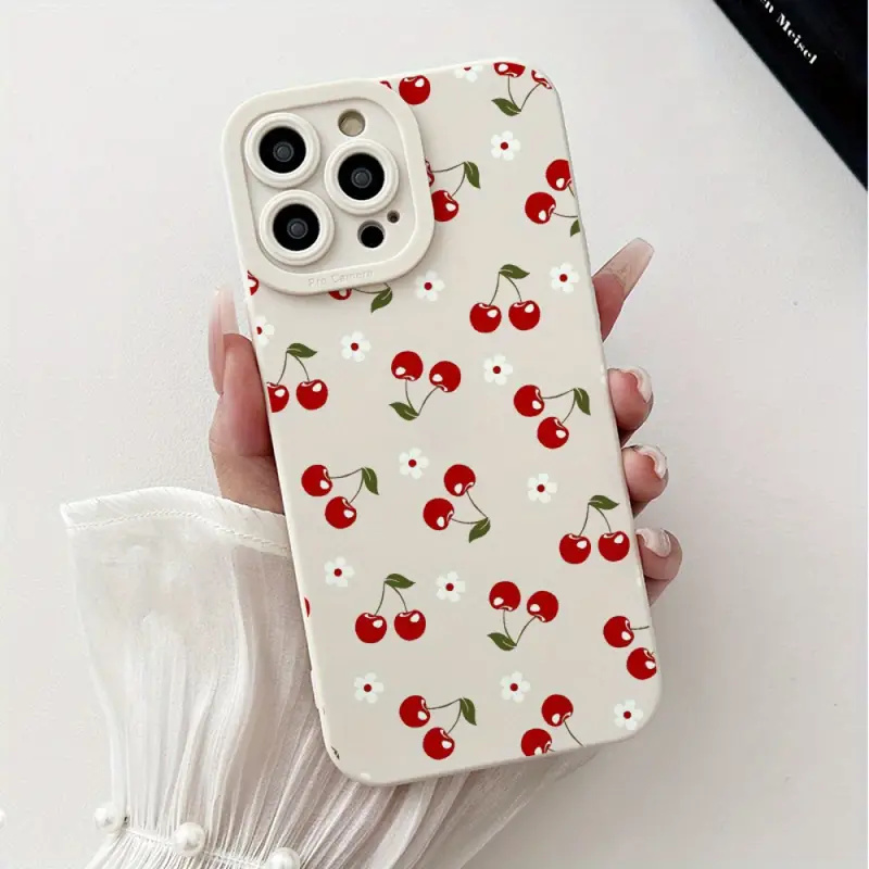 Cute Ins Cherry Case For iPhon - مراجعة Phone Cases Arc وسعره