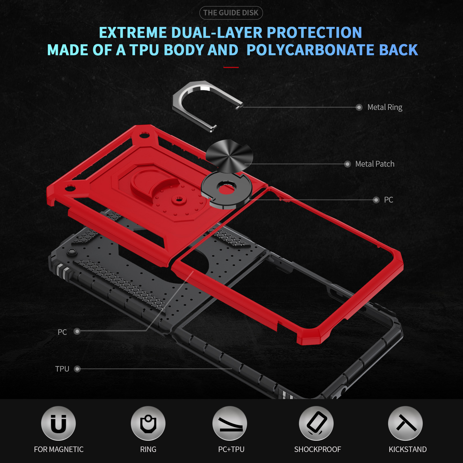 Military-grade Shockproof Phon - مراجعة Military Grade Case وسعره