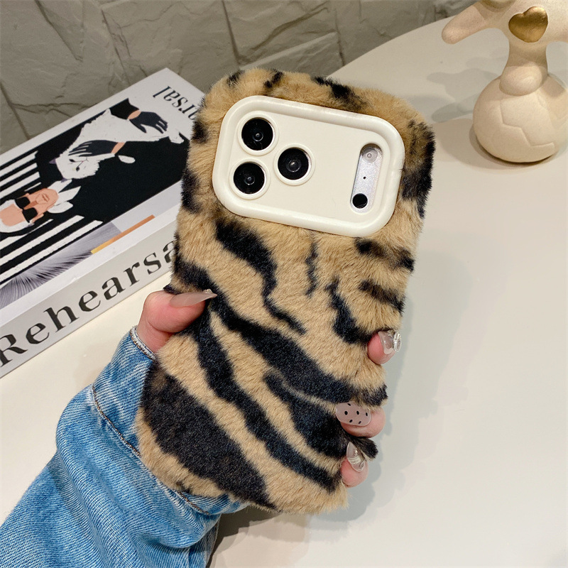 Luxury Zebra Pattern Fluffy Pl - مراجعة Phone Cases Iphone وسعره