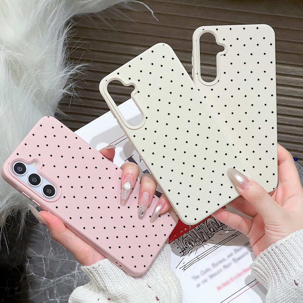 Ins Polka Dots Phone Case For  - مراجعة Phone Cases Galaxy A16 5G وسعره