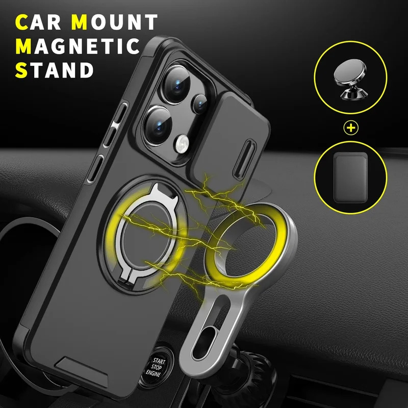Shockproof Armor Magnetic Brac - مراجعة Camera Lens Protector وسعره