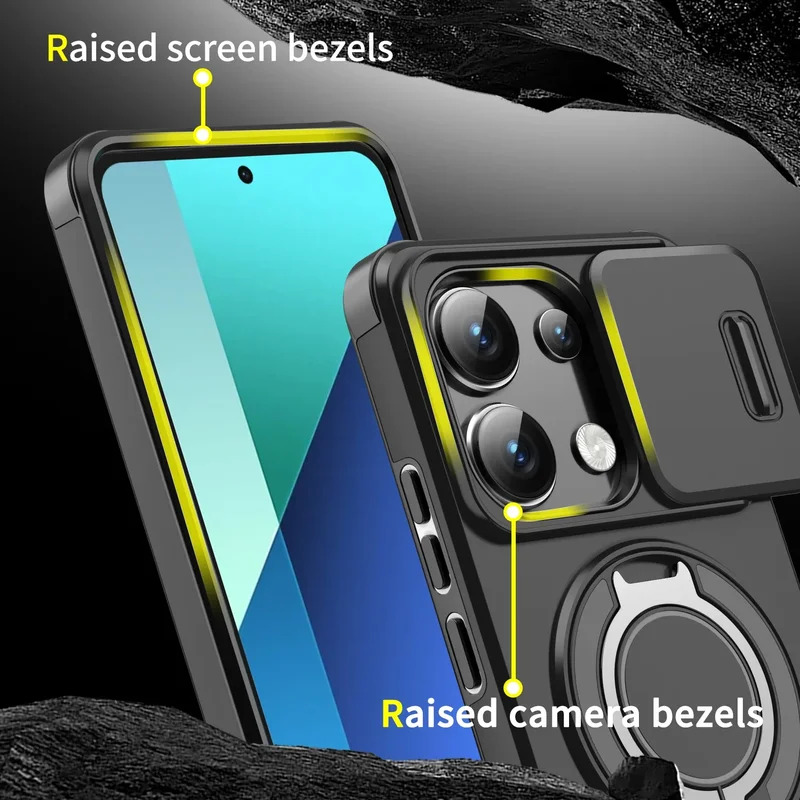 Shockproof Armor Magnetic Brac - مراجعة Camera Lens Protector وسعره
