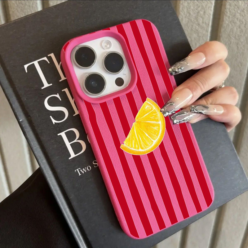 Fashion Lemon Pattern TPU Sili - مراجعة Phone Cases Iphone وسعره