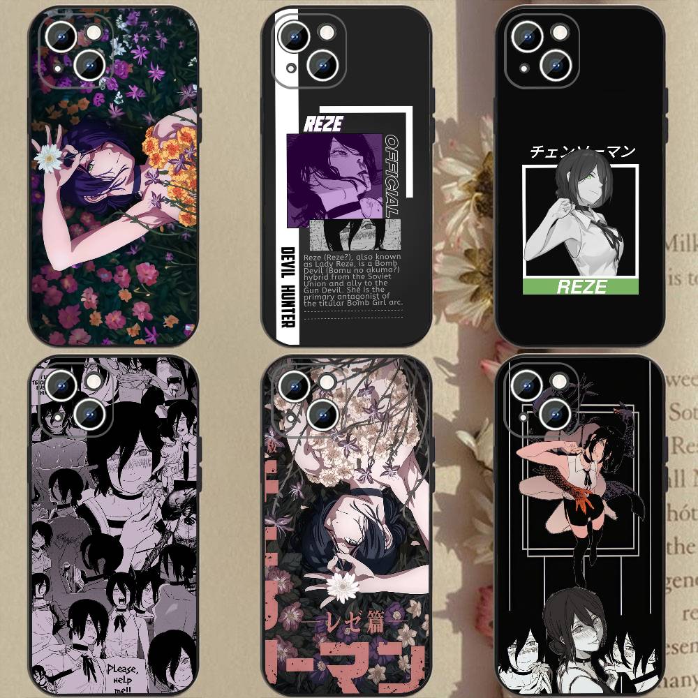 1pc Chainsaw Man The Movie Rez - مراجعة Phone Cases Arc وسعره