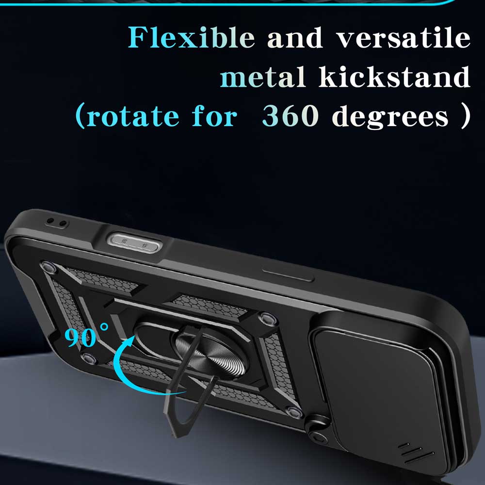 Shockproof Armor Case For iPho - مراجعة Camera Lens Protector وسعره