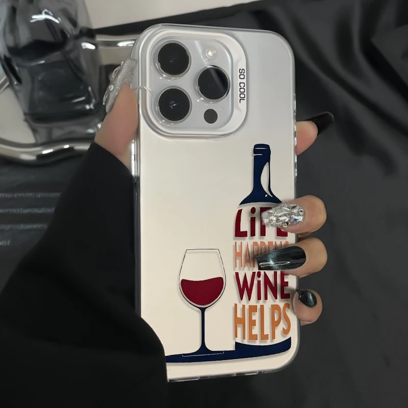Funny Wine Quote Phone Case fo - مراجعة Phone Cases Quirky وسعره