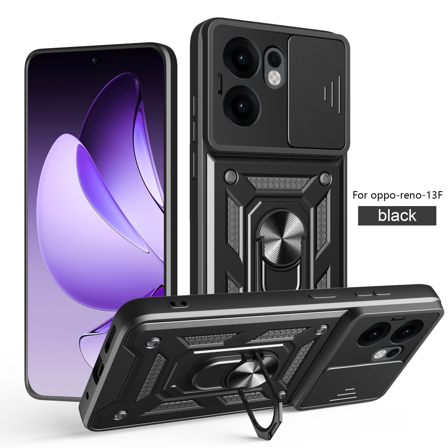 Armor Funda For OPPO Reno 13F  - مراجعة Camera Lens Protector وسعره